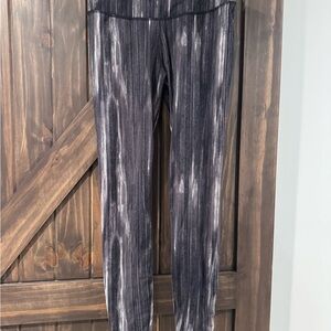 Nike Black and Gray Leggings